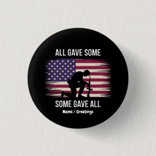 All Gave Some, Some Gave All, US Memorial Day Button