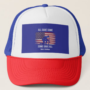 All Gave Some, Some Gave All, US Memorial Day Trucker Hat