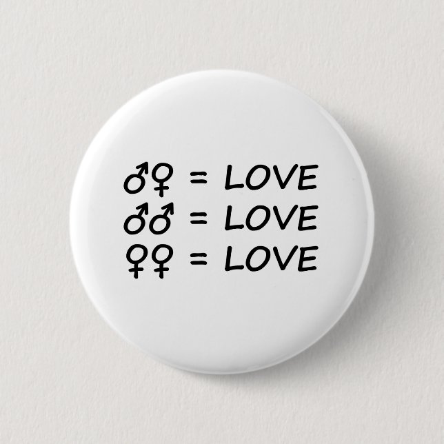 All genders and couples love pin (Front)
