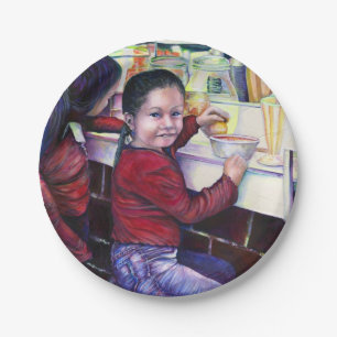 All Good Girls Get Ice Cream Paper Plates