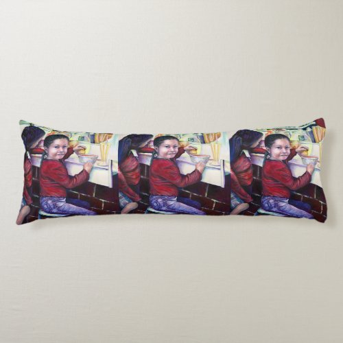 All Good little Girls get Ice Cream Mexico Body Pillow