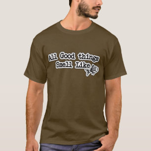All Good things Smell Like Fish Funny Fishing T-Shirt