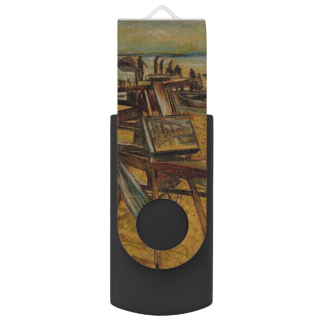 All Great Painting starts with one Brush Stroke Flash Drive (Front Vertical)