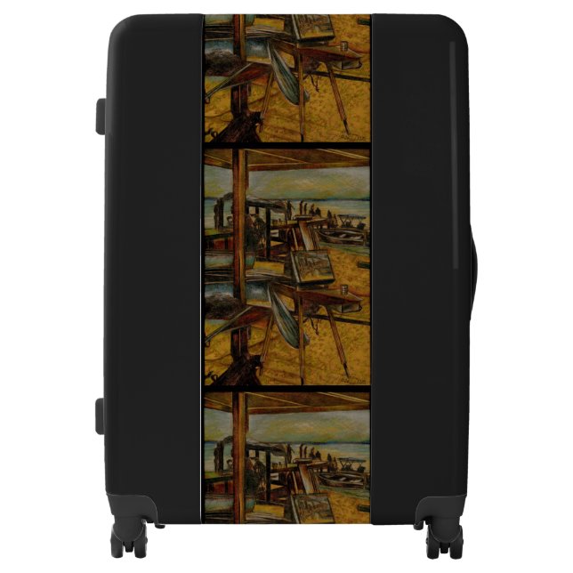 All Great Painting starts with One Brush Stroke Luggage (Front)