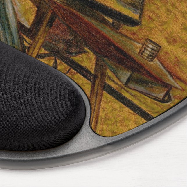 All Great Paintings Start with One Brush Stoke Gel Mouse Pad (Right Side)