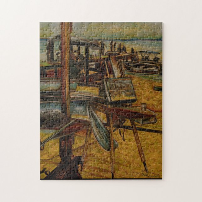All Great Paintings Start with One Brush Stoke Jigsaw Puzzle (Vertical)