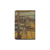 All Great Paintings Start with One Brush Stoke Passport Holder (Back)