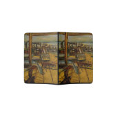 All Great Paintings Start with One Brush Stoke Passport Holder (Opened)