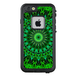 All Green Grass-Like Color Wheel Design LifeProof FRĒ iPhone 6/6s Case
