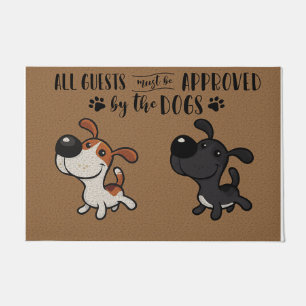 All Guests Must Be Approved By Dog, Lovely Doormat