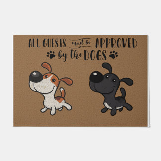 All Guests Must Be Approved By Dog, Lovely Doormat
