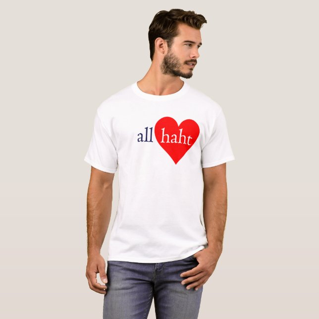 All Haht (Heart) Tee (Front Full)