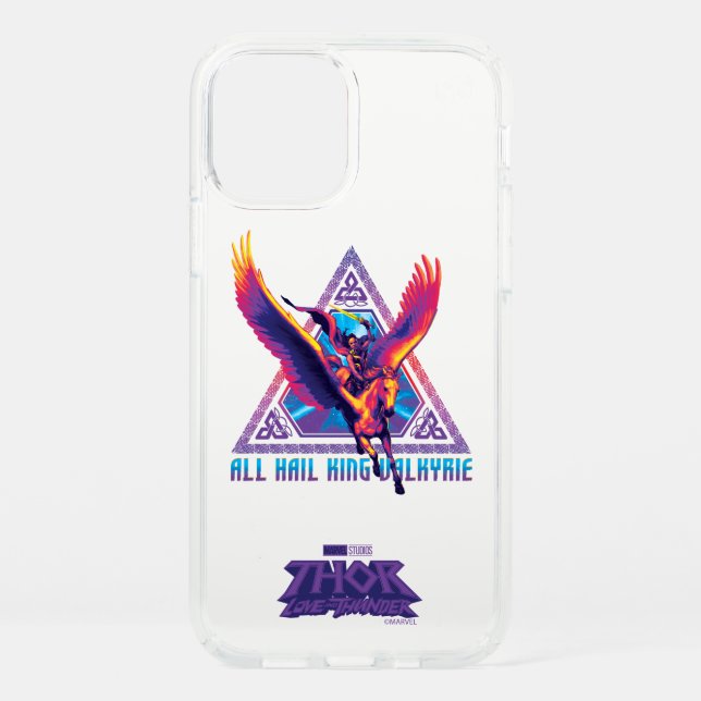 All Hail King Valkyrie Psychedelic Graphic Speck iPhone 12 Case (Front)
