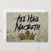 All Hail Macbeth (Front)
