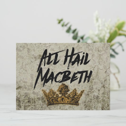 All Hail Macbeth (Standing Front)