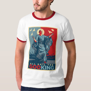 All Hail the God-King Obama T-shirt