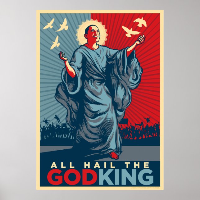 All Hail The God-King Poster (Front)