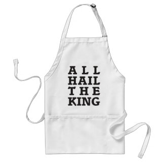 All Hail the King Adult Apron