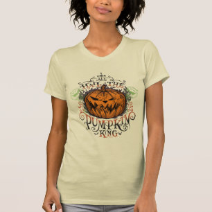 All Hail The Pumpkin King - Gothic Flames T-Shirt