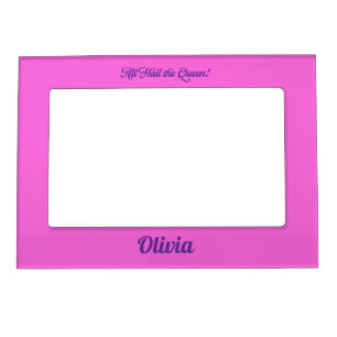 All Hail the Queen Picture Frame