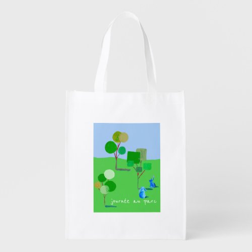 All Hail the Rabbits, Park Day Grocery Bag