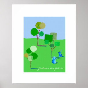 All Hail the Rabbits, Park Day Poster