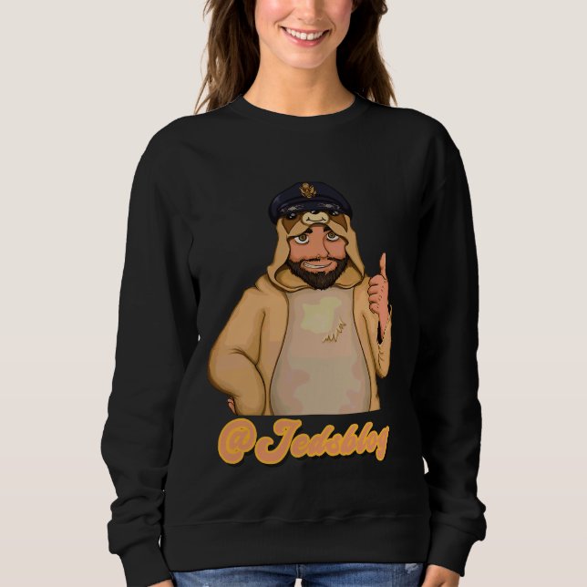 All Hail The Sloth Captain Sweatshirt (Front)