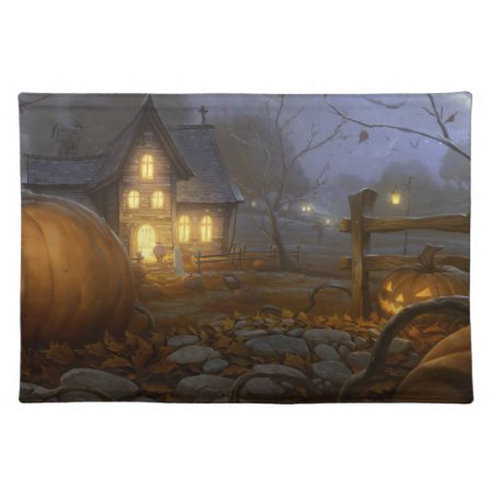 All Hallows Eve Fall Placemat