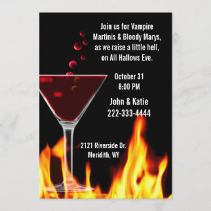 All Hallows Eve Party Invitaton Invitation