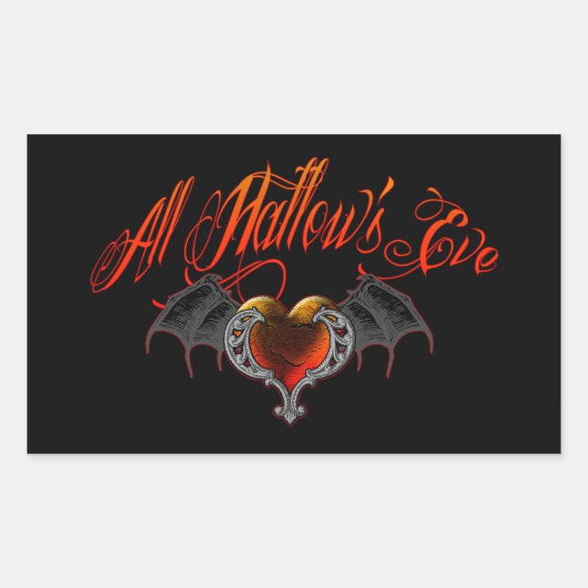 All Hallow's Eve Rectangular Sticker (Front)