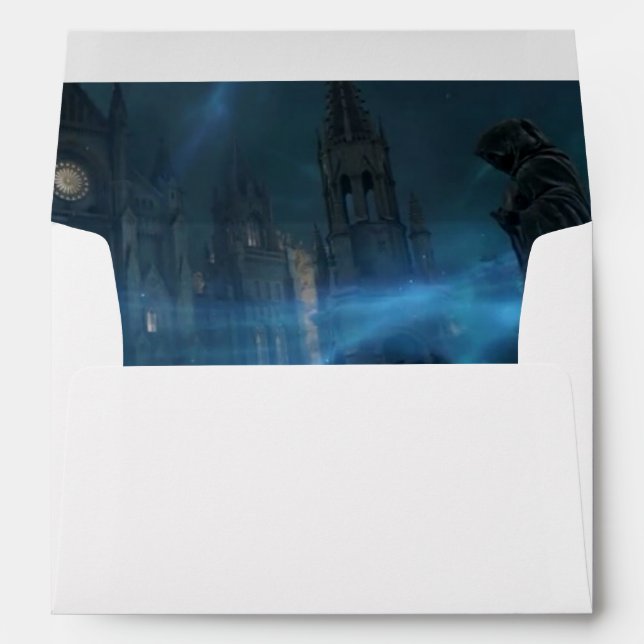 All Hallows Eve Wedding Envelope (Back (Bottom))