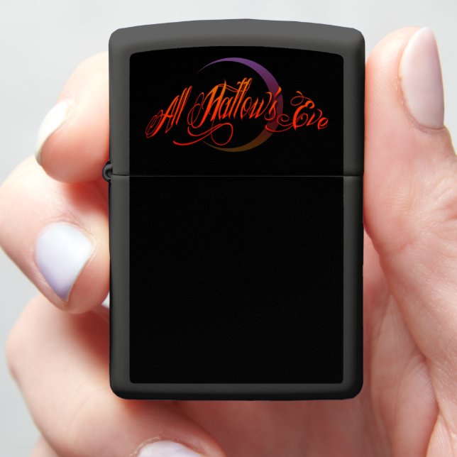 All Hallow's Eve Zippo Lighter (In Hand)
