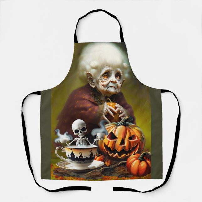 All Hallows Tea Time Apron (Front)