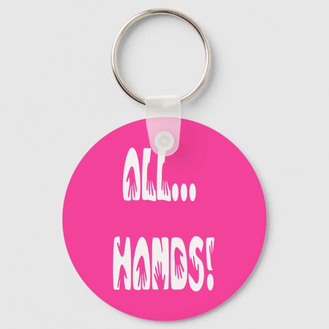 All...Hands Keychain (Front)