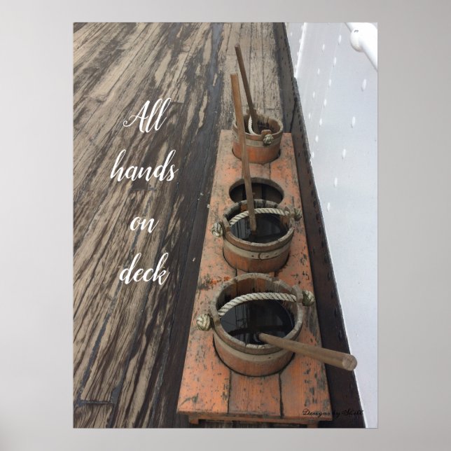 All Hands on Deck Poster (Front)