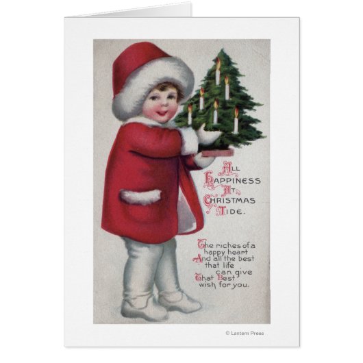 All Happiness at Christmas Tide Cards (Front)