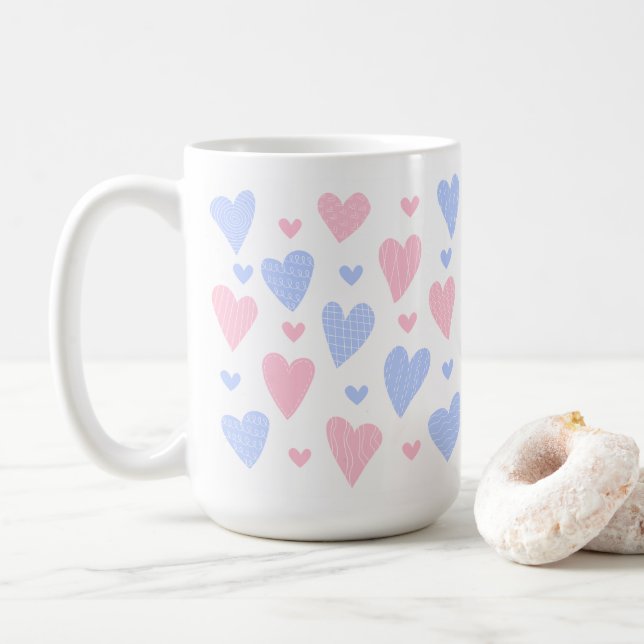 All Heart 🌸 coffee mug 15oz (With Donut)