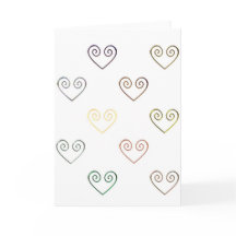 All Hearts by Vintage Love Card