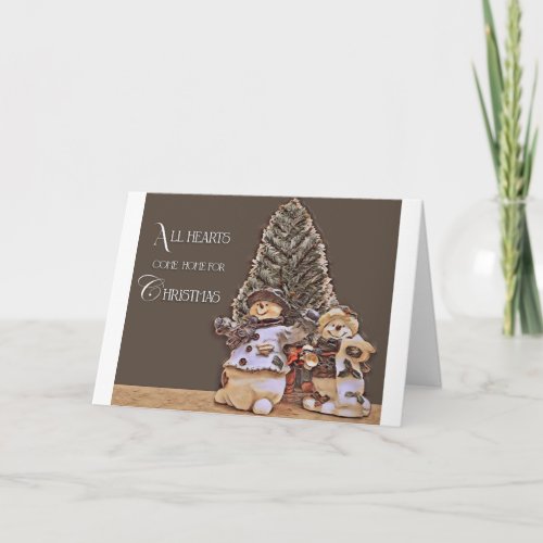 All Hearts Come Home for Christmas Card