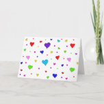 All Hearts Folded Note Card