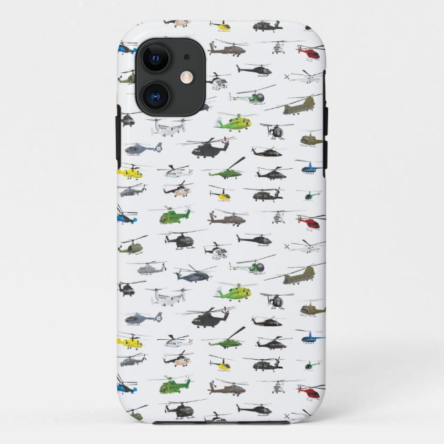 All Helicopters Case-Mate iPhone Case (Back)