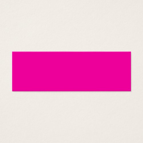 All Hot Pink Nothing But Color Pink Business Card
