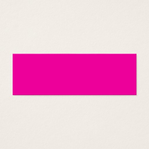 Customizable All Hot Pink Nothing But Color Pink Business Card