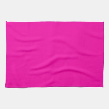 All Hot Pink Nothing But Color Pink Towel by CricketDiane at Zazzle