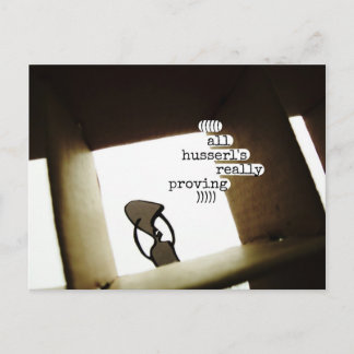 all husserl's really proving postcard