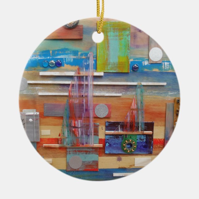 All I ask... Ceramic Ornament (Front)