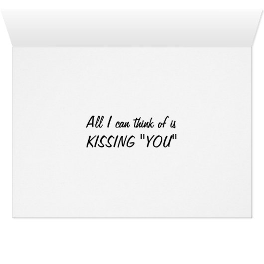 ALL I CAN THINK OF IS "KISSING YOU" (Inside Horizontal (Bottom))
