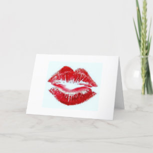 ALL I CAN THINK OF IS "KISSING YOU" CARD