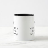 All I Care About Are My Dogs Saying Typography Mug (Center)