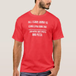 All I Care About Is Candlepin Bowling Sports T-shirt at Zazzle